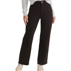 Marine Layer - NWT women’s Bridget Pants black cotton blend straight high rise 8